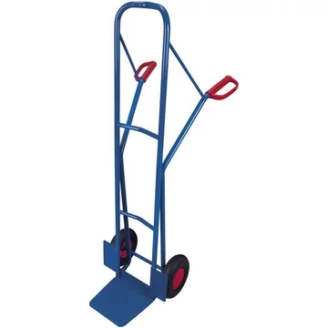 VARIOfit molnárkocsi, extra nagy, teherbírás 250 kg, lapát 320 x 250 mm, gumiabroncsok