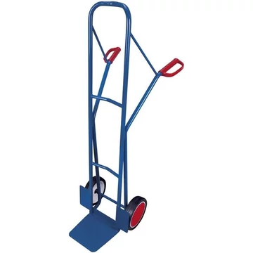 VARIOfit molnárkocsi - acélcső, extra nagy, teherbírás 250 kg, lapát 320 x 250 mm, tömör gumiabroncsok