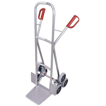 VARIOfit alumínium lépcsőnjáró kocsi, teherbírása 200 kg, lapát 250 x 300 mm