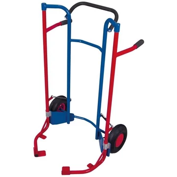 VARIOfit gumiabroncs szállító kocsi, teherbírása 200 kg, magassága 1150 mm, légtömlős kerékkel