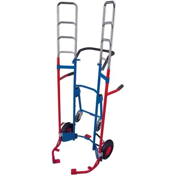 VARIOfit gumiabroncs szállító kocsi, teherbírása 200 kg, magassága 1300-1900 mm, légtömlős kerekekkel támasztókerekekkel