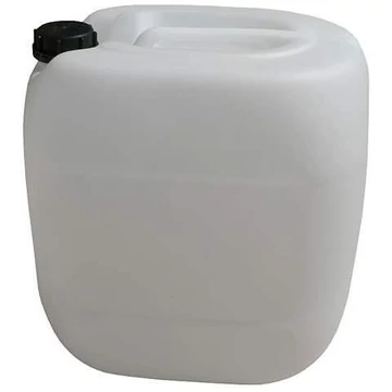 Polietilén kanna, kapacitás 30 l, fehér