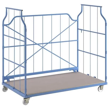 Rakodódoboz UNIVERSAL, mozgatható, 500x260 mm-es háló, ma x sz x mé: 2000 x 1150 x 1850 mm