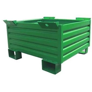 Rakodótároló - nagy teherbírású változat, professzionális, teher 2000 kg, HxS 1200x1000 mm, zöld RAL6011