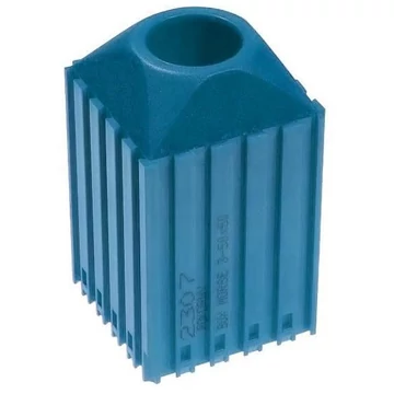 Műanyag doboz kúpos szárú szerszámokhoz MORSE - M3, 5x5 modul, kék színű.