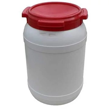 Szélesszájú hordó csavaros fedéllel, térfogat 20 l, anyaga HDPE