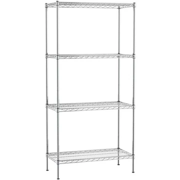 Higiéniai polc MESH, ma x sz x mé: 1600x920x610 mm, 4 polc á 200 kg