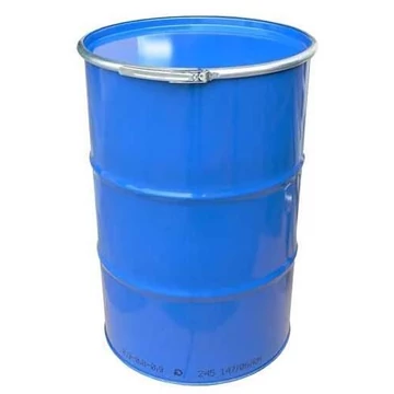 Acél fedeles hordó, űrtartalom 212 l, 4 darabos csomag