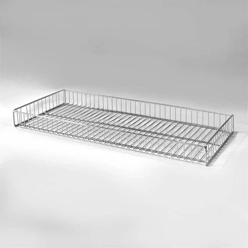 Halmozó felső kosár, szélesség 900 mm, cink-króm