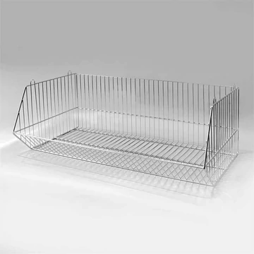 Halmozó középső kosár, szélesség 900 mm, cink-króm