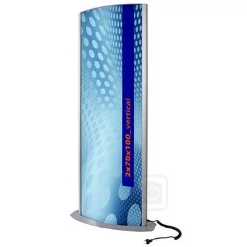 Reklámoszlop LED világítással, magasság 2000 mm