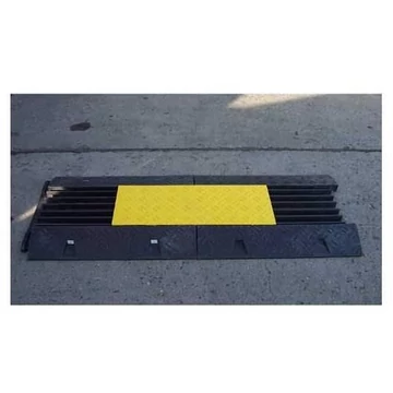 Kábelhíd fedéllel, hossza 800 mm, sárga szín, magasság 60 mm