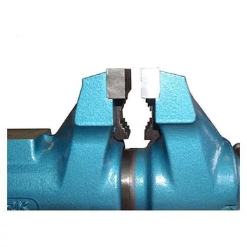 Műhelysatu YORK Lux T, cső alakú pofákkal, 150 mm pofaszélességgel