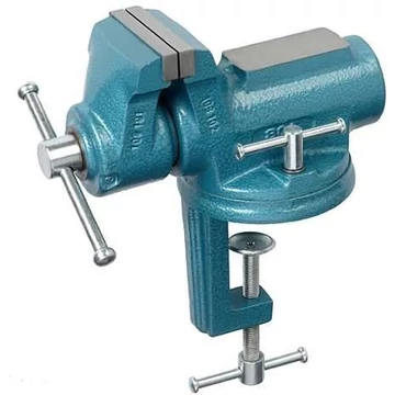 Asztali satura YORK Handy Lux asztalkapoccsal, 80 mm pofaszélességgel