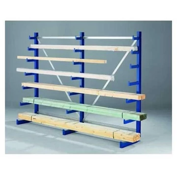 ATLAS konzolos állvány felfelé rövidülő konzolkarhosszúsággal, egyoldalas, hosszú: 2700 mm, 3 függőleges, 7 szint