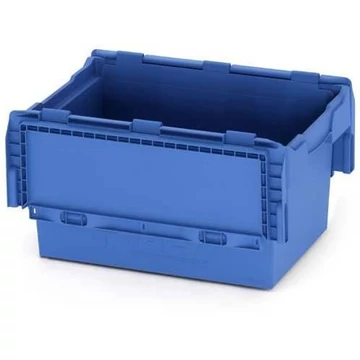 Többutas tároló, fedéllel, 600 x 400 x 440 mm