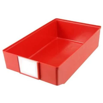 Állványdoboz, 182 x 83 x 300 mm, piros