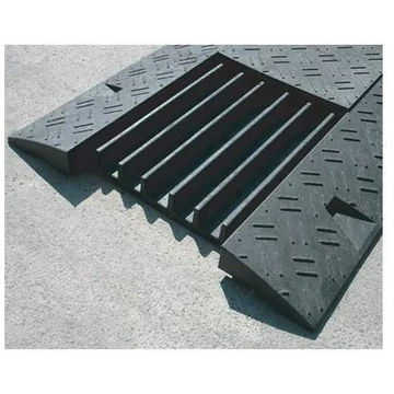 Kábelhíd fedéllel, hossza 800 mm, fekete szín, magasság 60 mm