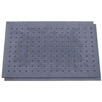 Alaplap újrahasznosított PVC-ből 1200 x 800 x 22 mm, perforált, gömb alakú