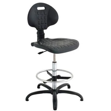 PRO STANDARD munkahelyi forgószék, magas, padlólapokkal és lábtartó gyűrűvel.