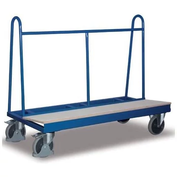 Lemezszállító kocsi VARIOfit, rétegelt lemez rakfelület 1500 x 370 mm, egyoldalas