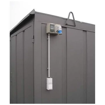 Elektromos szerelés 400V (lámpa, aljzat, biztosíték, kábel)