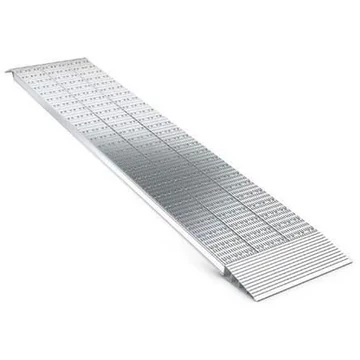 Alumínium rámpa, ma x szé: 4000x400 mm, teherbírása 1656 kg