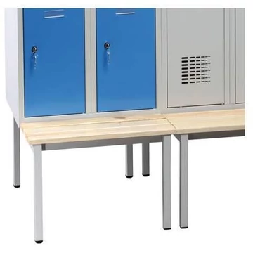 Pad WEMO öltözőszekrényhez, szélesség 800 mm, színe világosszürke RAL7035