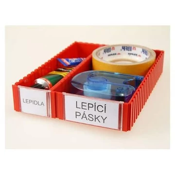 Címkeablak - 10 darabos csomagolás, 4-5 modul, 45 x 36 x 4 mm méretű.