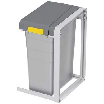 Műanyag tartály a hulladék szétválasztására, 35 l térfogat, kiegészítő modul