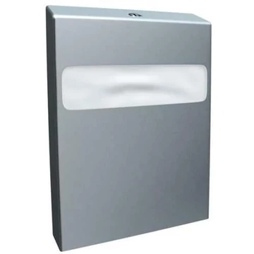 Tartály LUX WC-párnákhoz, matt rozsdamentes acél, térfogata max. 100 db.