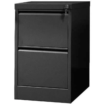 Iratszekrény A4-es felfüggesztési fájlokhoz, 2 fiók, ma x sz x mé: 715x415x630 mm, színe fekete RAL9005