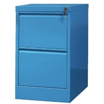 Iratszekrény A4-es felfüggesztési fájlokhoz, 2 fiók, ma x sz x mé: 715x415x630 mm, kék színű RAL5010