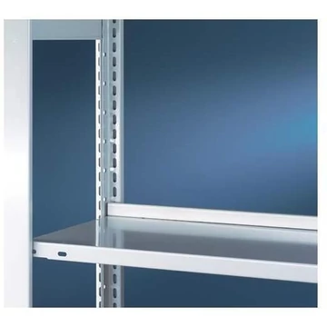 Véglezáró szalag polchoz 1000 mm, magasság 20 mm, horganyzott