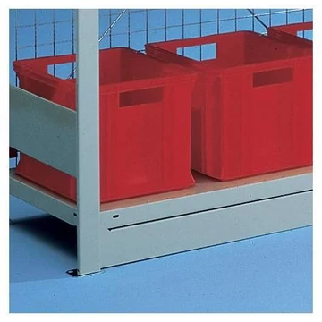 Szegélyléc 1000 mm, magasság 56 mm, horganyzott