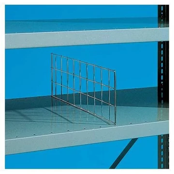 Keresztosztó szabadon álló, magasság 150 mm, mélység 300 mm, horganyzott drótháló, 5 db.