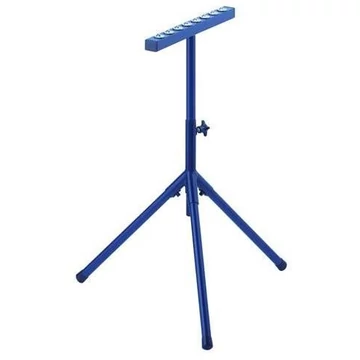 Görgős konzol, tartóállvány sínnel és 8 horganyzott acélgolyóval, henger szélessége 430 mm, teherbírása 100 kg