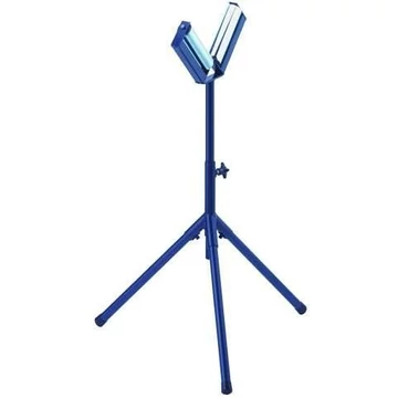 Görgős konzol, tartóállvány V alakú, 2 hordozó görgő, henger szélessége 2x200 mm, teherbírása 100 kg