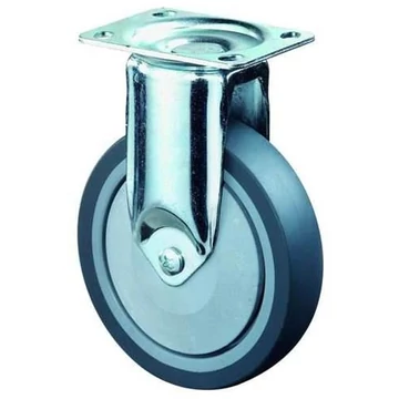 Fix készülékgörgő, átm. 150 mm, lemezzel, teherbírása 100 kg