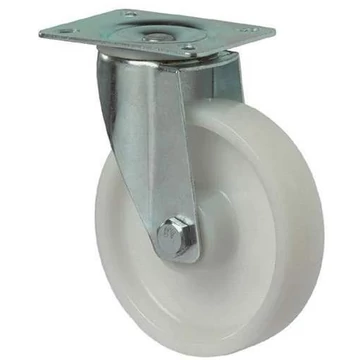 Beálló szállítógörgő, poliamid, átm. 80 mm, teherbírása 125 kg