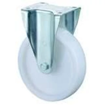Fix szállítógörgő, poliamid, átm. 80 mm, teherbírása 150 kg