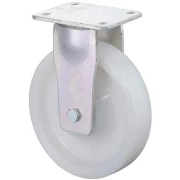 Fix szállítógörgő, műanyag kerék, átm. 85 mm, teherbírása 1200 kg