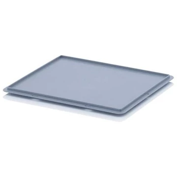 Ráhelyezhető fedél, szürke, 400 x 300 mm