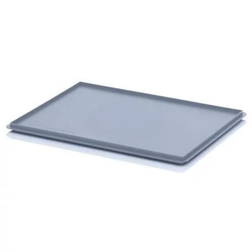 Ráhelyezhető fedél, szürke, 600 x 400 mm