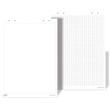 Papírtömbök DIN A1 formátumban (580 × 830 mm), fehér papír, 10 darab 30 lapos blokk