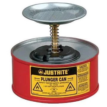 Körülbelül 1 l acélból készült ökopárásító, vörösre festve