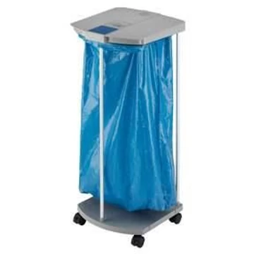 Hulladékzsáktartó szekérrel, 120 l-es zsákokhoz, ma x sz x mé: 1030x430x450 mm