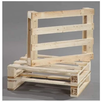 Eldobható fa raklap 600x800 mm, 25 darabos csomagolásban