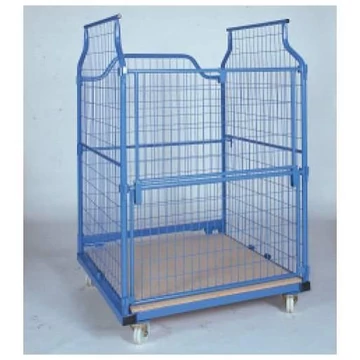 Horogra szerelhető előlap, félig lehajtható, 2400 mm hosszú, dróthálóval