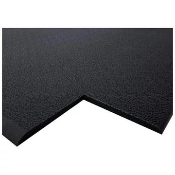 Orthomat munkahelyi szőnyeg 1,5x0,9 m, fekete, kavicsos megjelenés